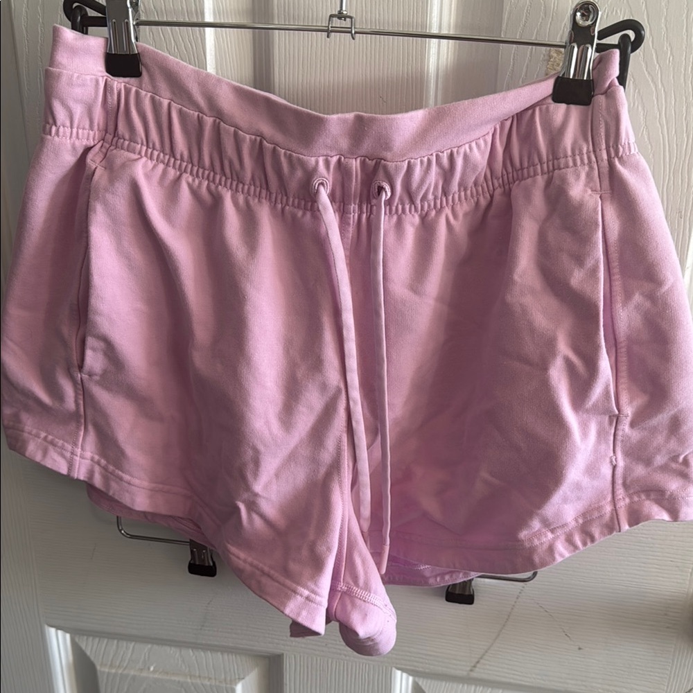 Lululemon Athletica Light Pink Athletic Shorts